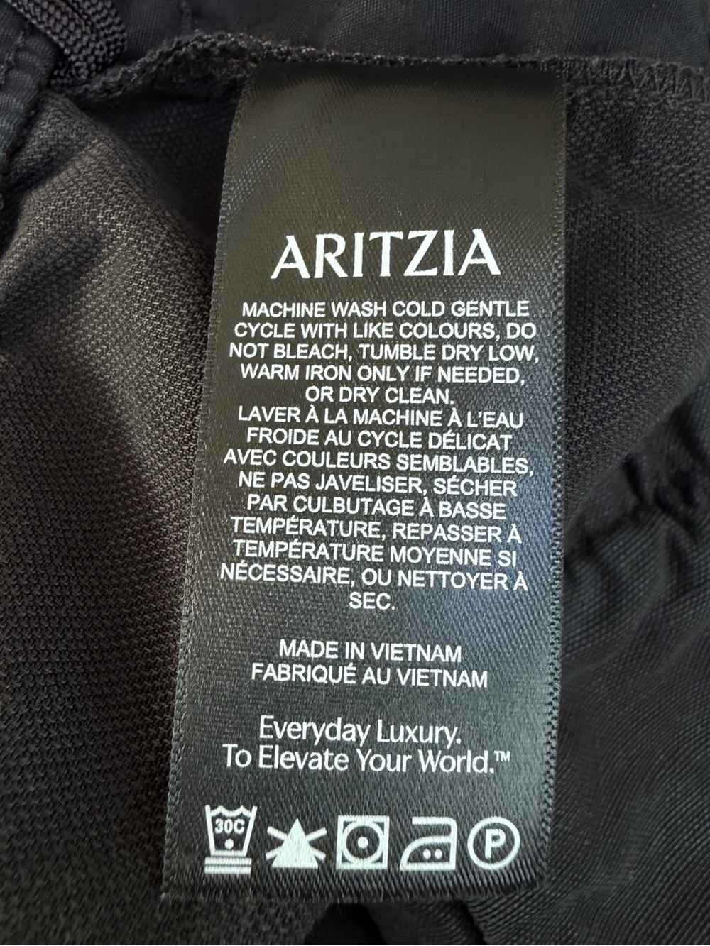 ARITZIA • The Lodge Pant - CruiseLinen™ in Black - Picture 12 of 14